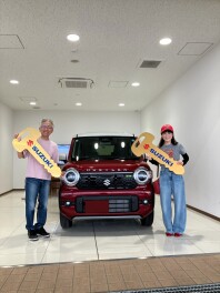 ハスラー納車いたしました！！